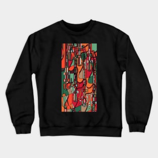 Guitar Hero Abstract Crewneck Sweatshirt